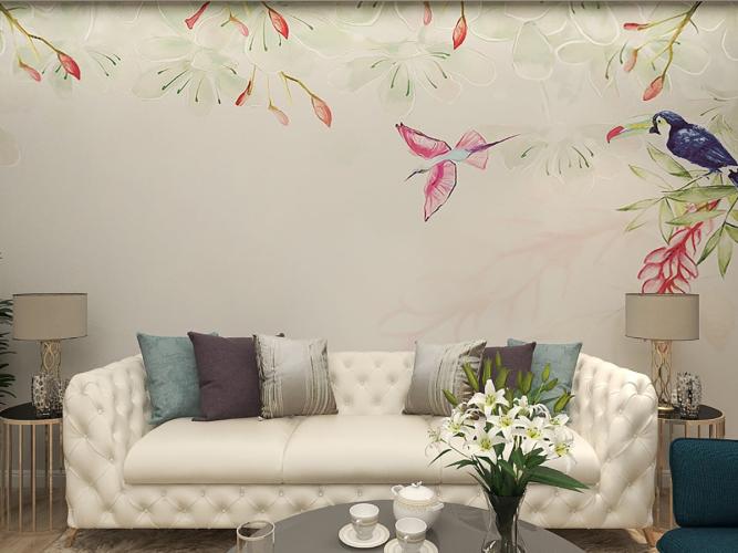 Embroidered Pattern Wallpaper Markham