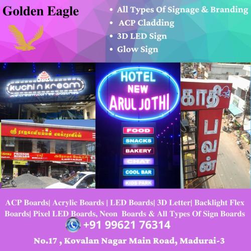 Golden Eagle Advertising Sign Boards Industry