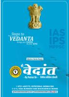 Shri Vedant Academy|UPSC IAS & MPPSC Coaching|