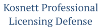 Kosnett Professional Licensing Defense